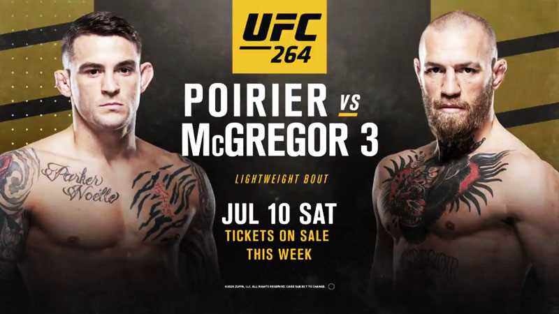 You are currently viewing Poirier Vs McGregor free live 2021
